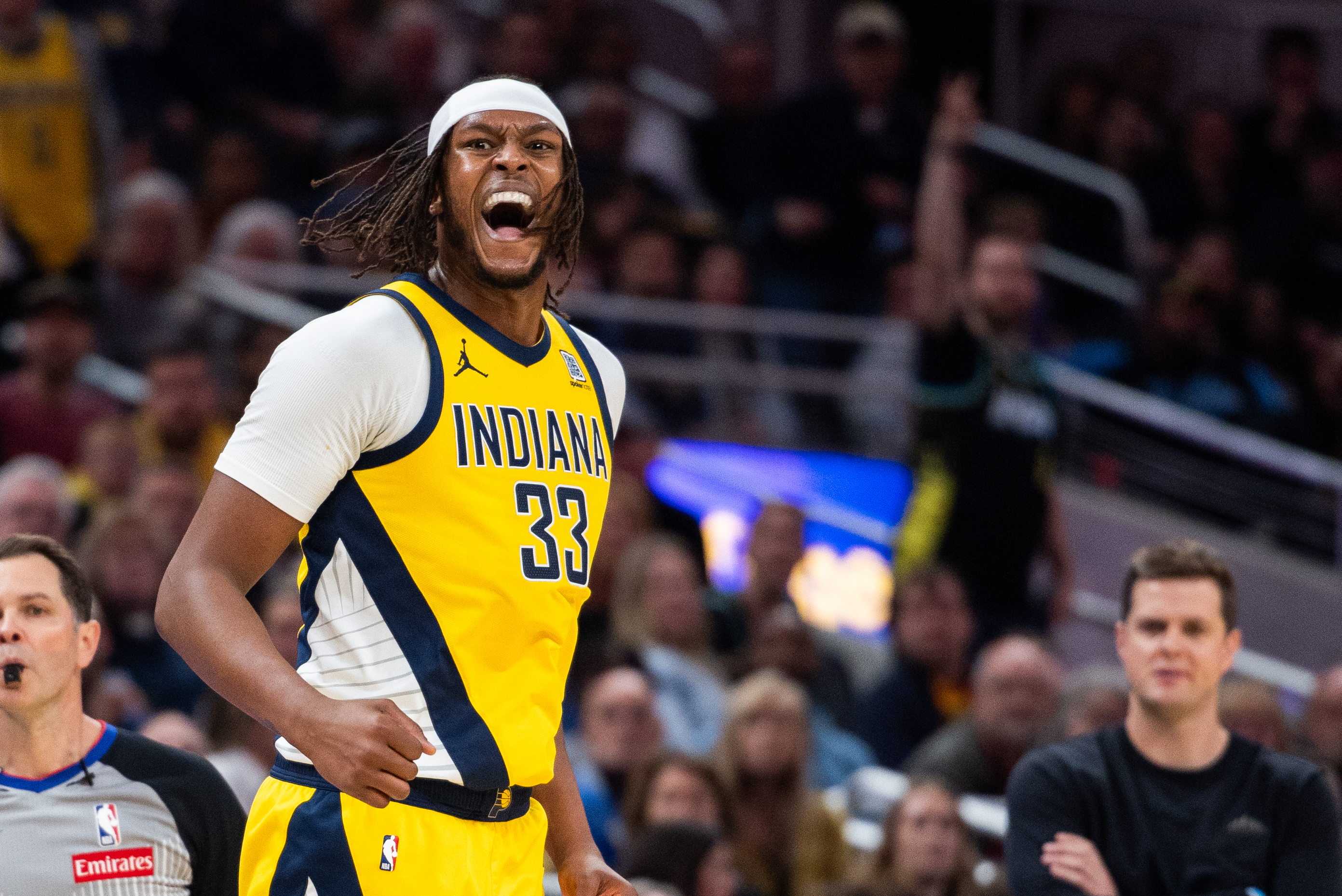 华体会手机网页版-雷霆队记：为步行者球迷感到难过，他们缺少哈利伯顿&amp;amp;失去特纳